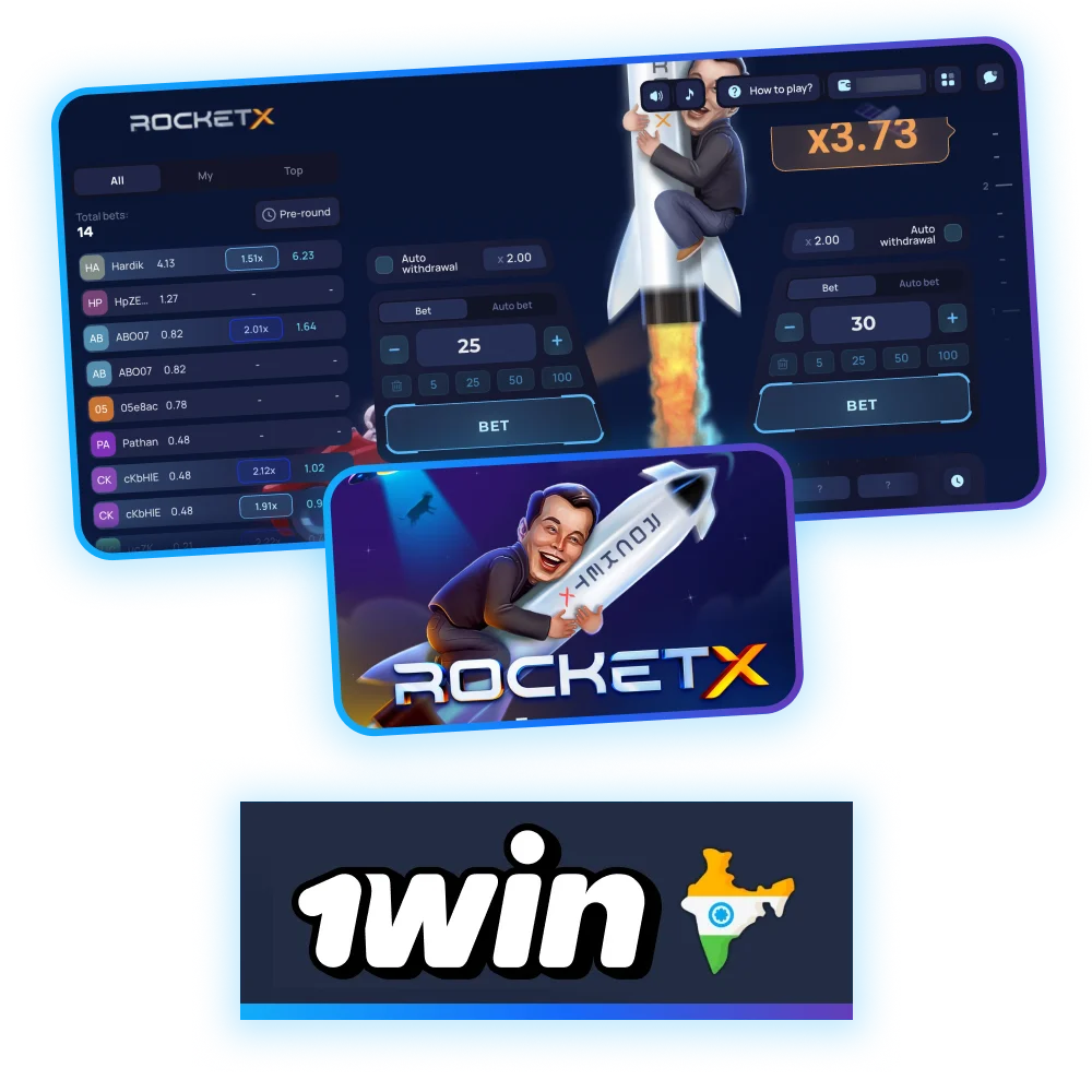 Find out more about the benefits of Rocket X by 1win.