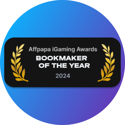 1Win honored as the Bookmaker of the Year 2024 at the prestigious Affpapa iGaming Awards.